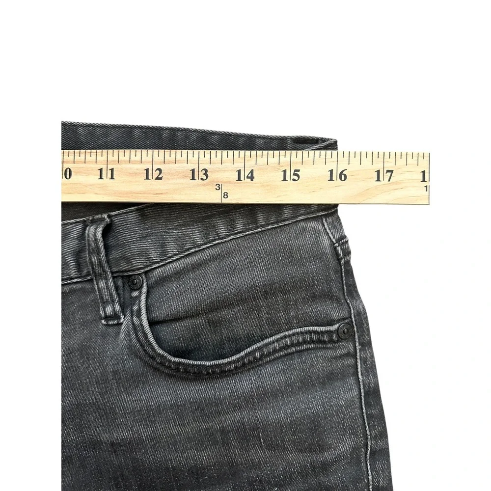 Grunge Gray John Varvatos Bowery Jeans 31 Slim Straight Denim